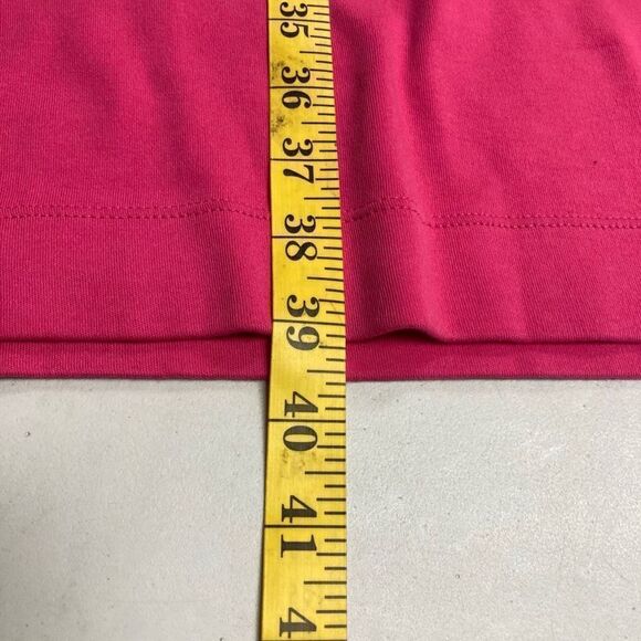 TALBOTS Women’s Pink Dress Sleeveless Crochet Bodice Size Large - Picture 6 of 8
